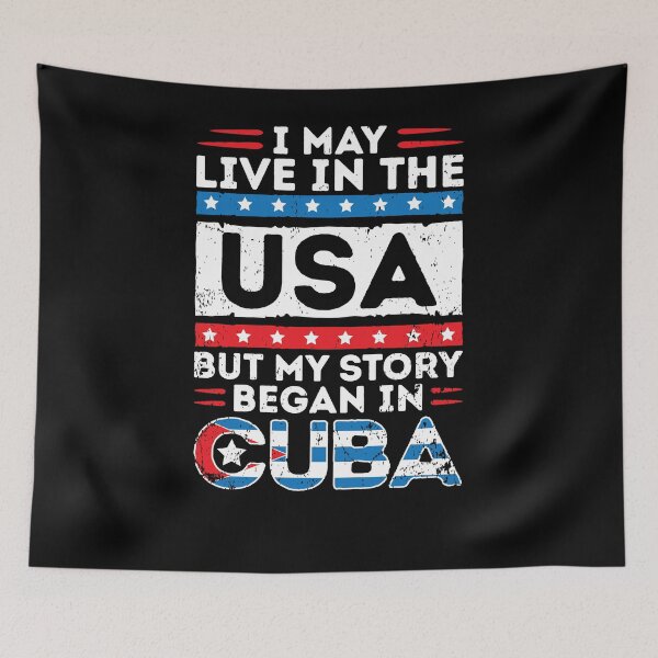 Item preview, I may live in USA but my story began in Cuba T-Shirt designed and sold by fermo.