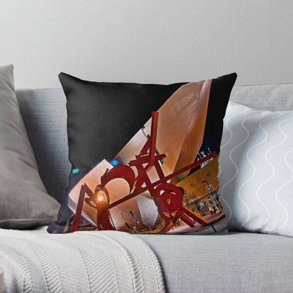 Denver Museum of Art Throw Pillow