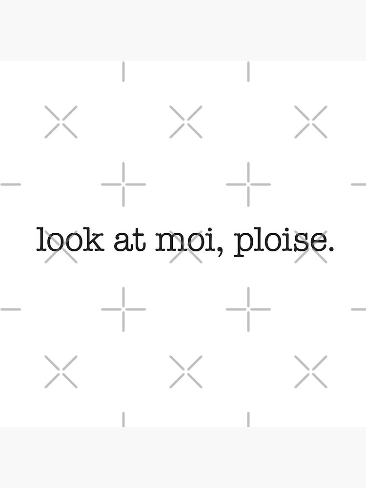 Look at moi, ploise! - black type by VonBraun