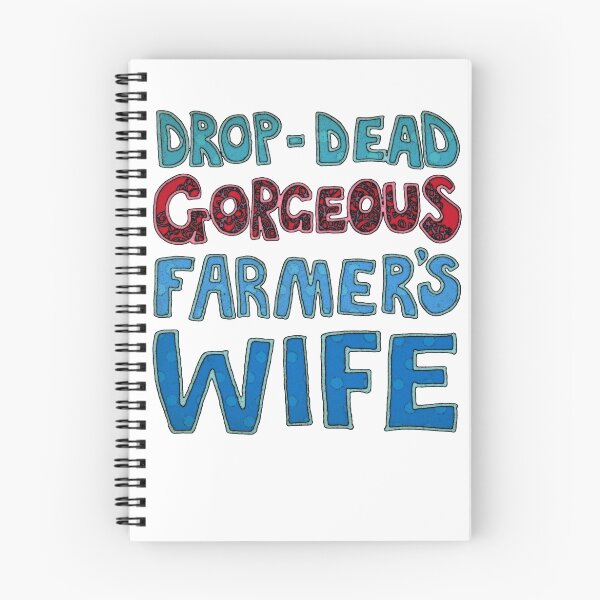 Item preview, Drop-Dead Gorgeous Farmer's Wife designed and sold by micklyn.