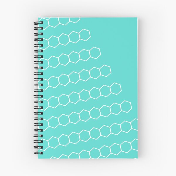 Item preview, Light Robin’s Egg Half Honeycomb - Minimalist Modern Geometric Pattern  designed and sold by kierkegaard.