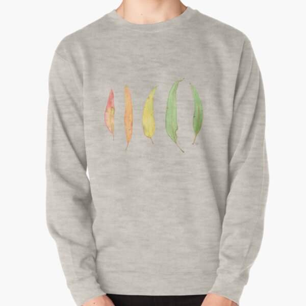 Eucalyptus Gum Leaves Watercolour Pullover Sweatshirt