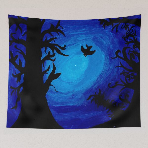 Item preview, lost bird - twisted forest/tree designed and sold by C E.