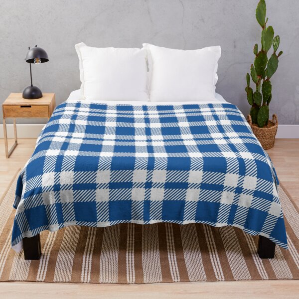 Item preview, Large Blue and White Check | Tartan | Plaid | Gingham designed and sold by Alice-Mills.