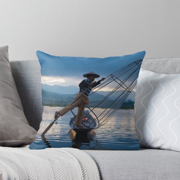 Item preview, A fisherman of Inle Lake designed and sold by Mark Prior.