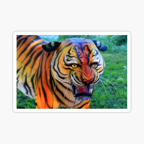 Tiger (1) Day - Chinese Lantern Festival 2012 Sticker