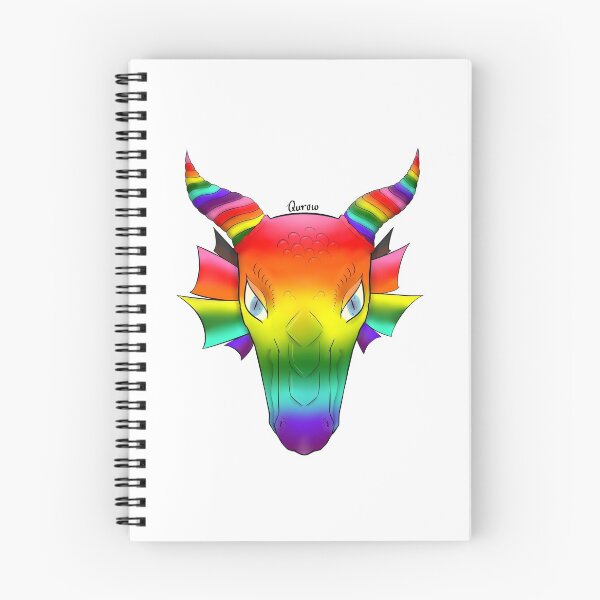 Item preview, Gay Pride Flag Dragon - 2018 designed and sold by Qur0w.