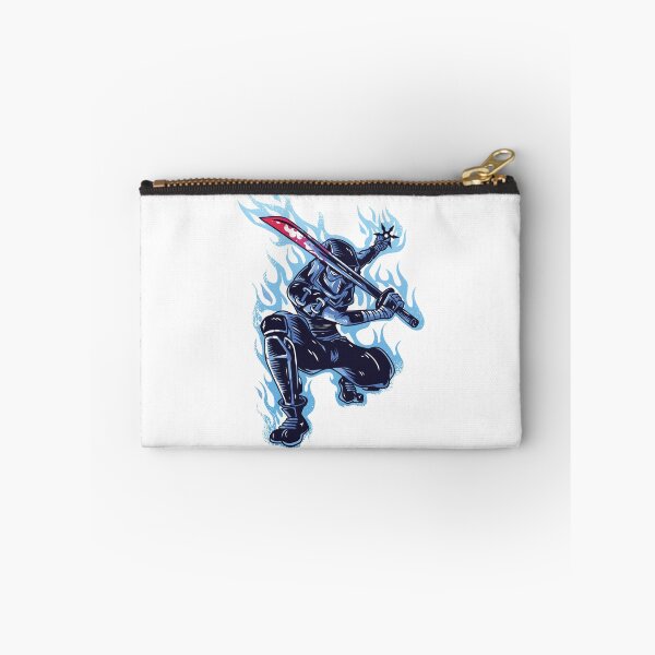 Item preview, Ninja blue ninja style merchandise designed and sold by graph-fix.