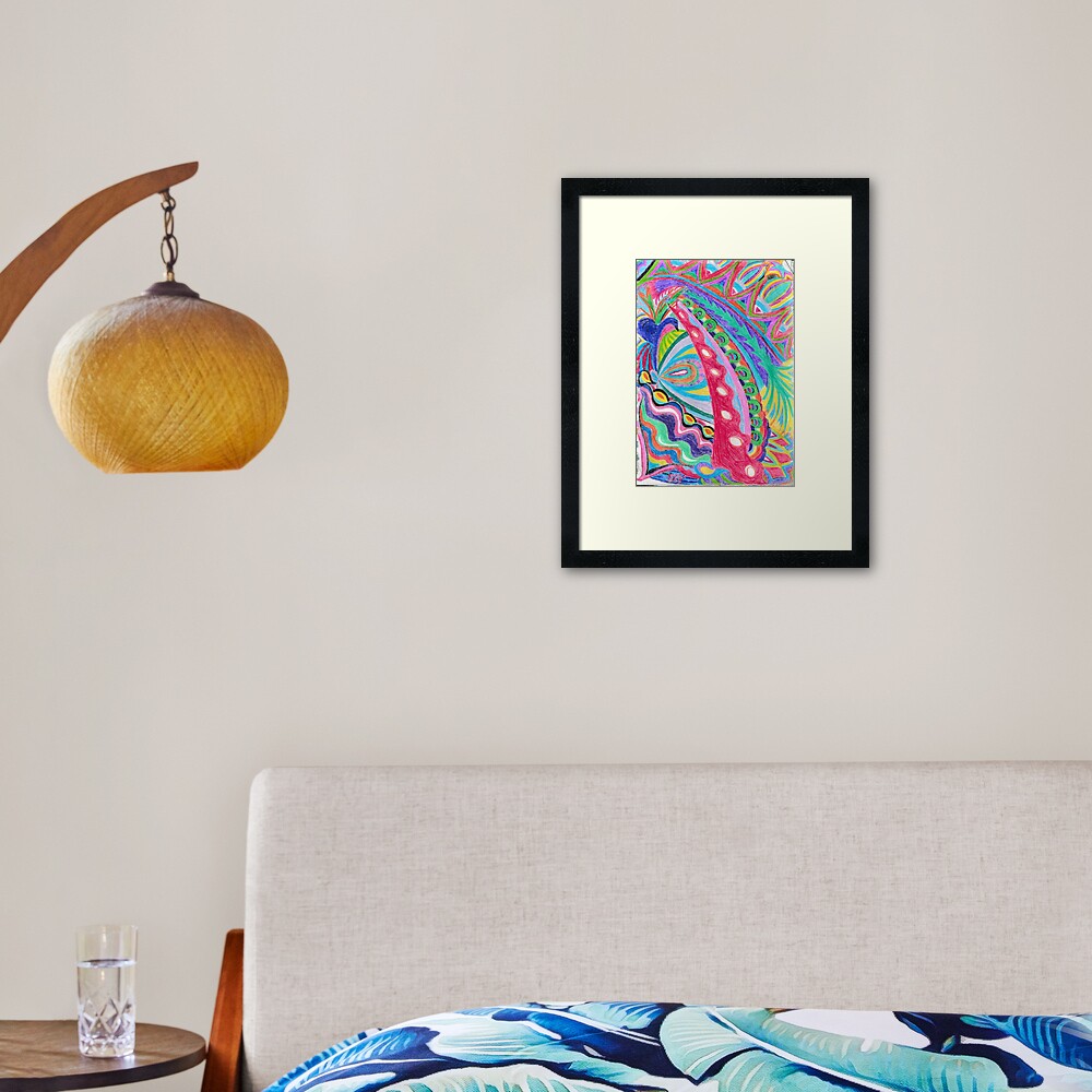 Urparadies Gerahmter Kunstdruck