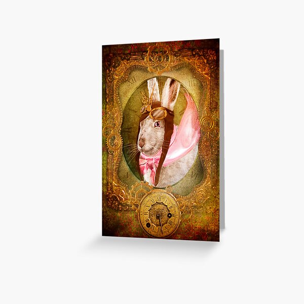 The White Rabbit Greeting Card