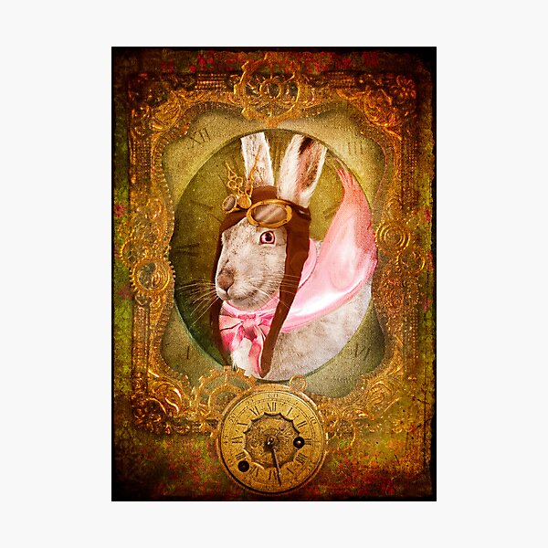 The White Rabbit Photographic Print