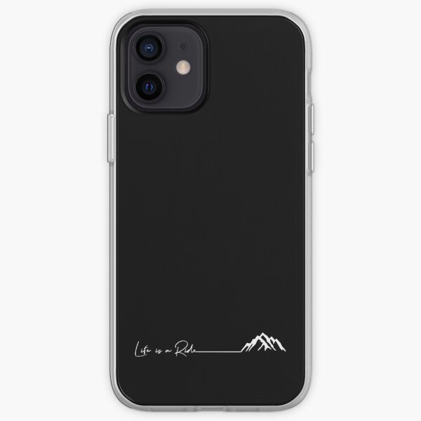 outdoor mountains cycling snowboard ski Life is a ride iPhone Soft Case