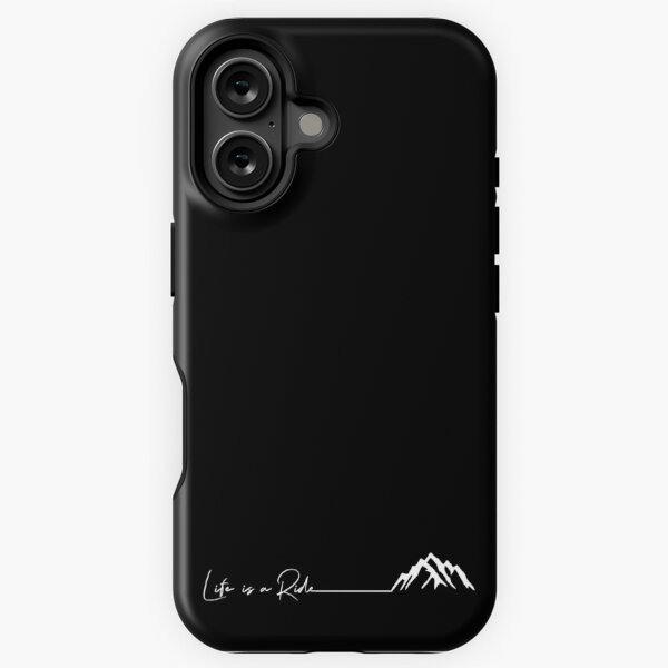 Vista previa del artículo con la obra «montaña al aire libre ciclismo snowboard ski La vida es un paseo», diseñado y vendido por Ziegenbart.