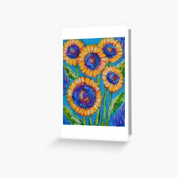 Sunflowers Greeting Card