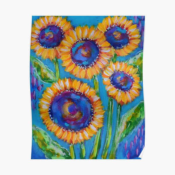 Sunflowers Poster