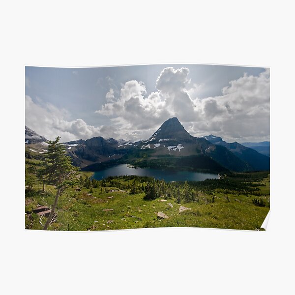 Hidden Lake - Glacier National Park Poster