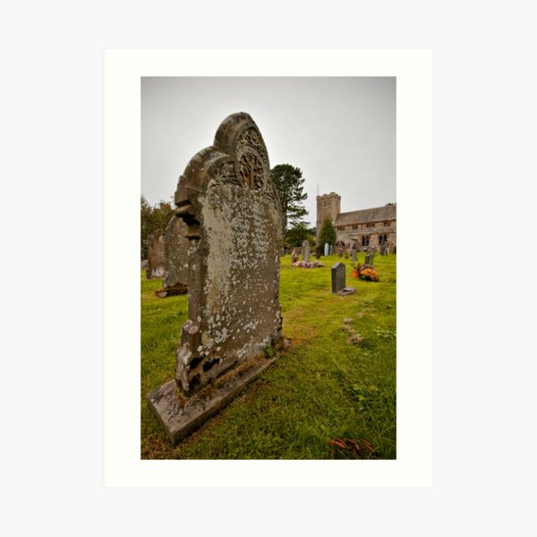 Graveyard - Lake District Art Print