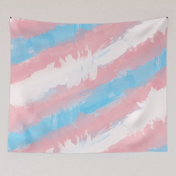 Item preview, Trans Watercolor Pride designed and sold by lemonoclefox.