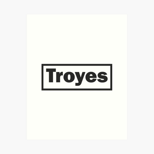 Item preview, Lettering Troyes designed and sold by game2genesis.