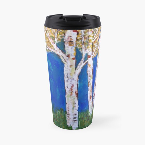 Golden Aspens Travel Coffee Mug