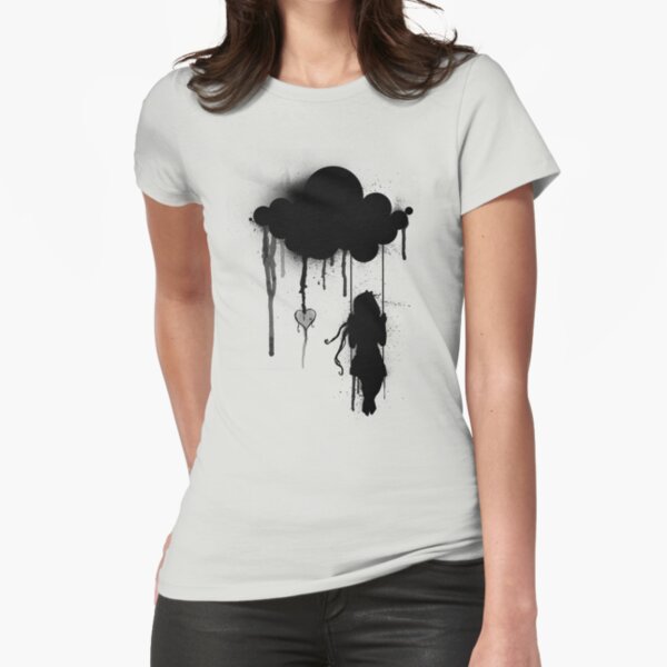 the rain Fitted T-Shirt