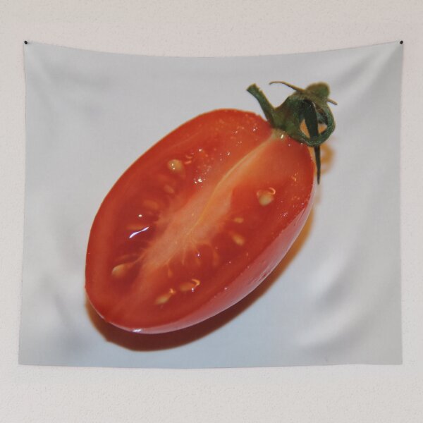 Item preview, Half a Ripe Plum Tomato designed and sold by AnnDixon.