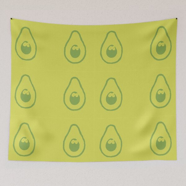 Item preview, Avocado Half-tone designed and sold by Wildwestgilly.