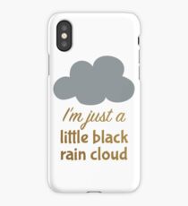 A Little Black Rain Cloud iPhone Case