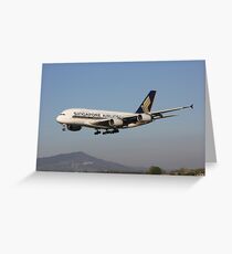 Airbus A380 Carte de vœux