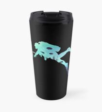 Taza de viaje Scuba Diving Heart Beat - Mejor regalo para Diver