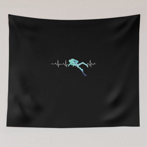 Item preview, Scuba Diving Heart Beat - Best Gift for Diver designed and sold by Captain Mood.