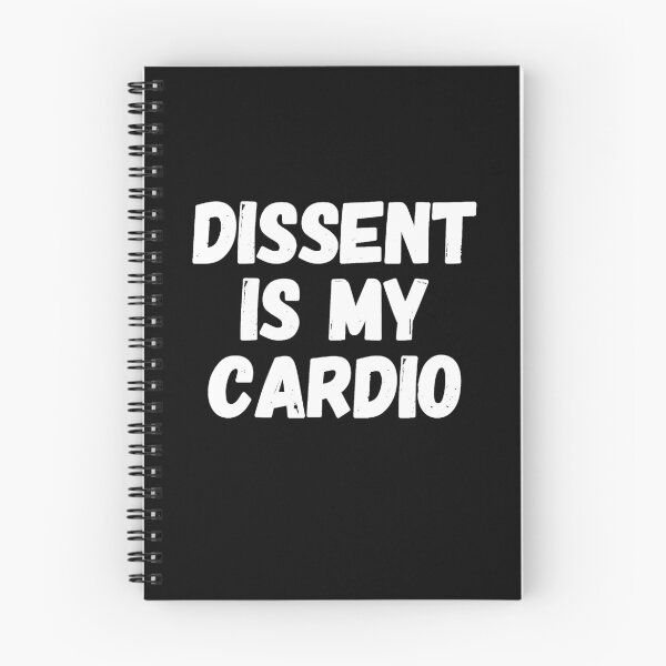 Item preview, Dissent Is My Cardio designed and sold by Captain Mood.