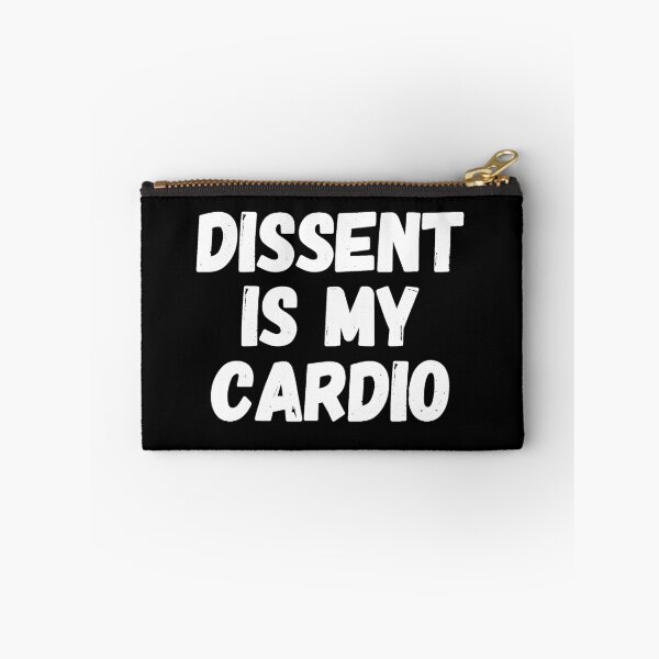 Item preview, Dissent Is My Cardio designed and sold by Captain Mood.