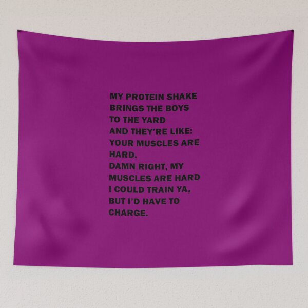 Item preview, My Protein Shake Brings All The Boys designed and sold by MurphyMorganGifts.