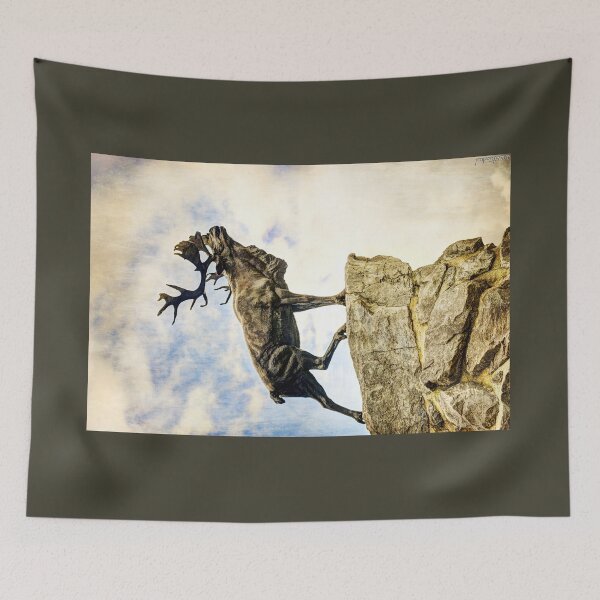 Item preview, Newfoundland Caribou at Beaumont-Hamel - vintage version designed and sold by Weston  Westmoreland.