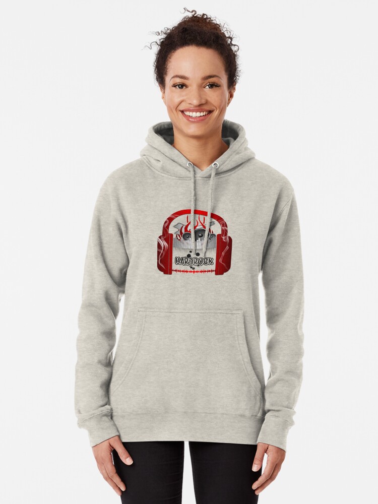 hard rock grey hoodie