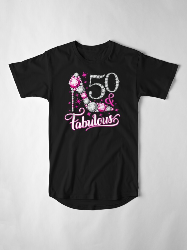 50th birthday t shirt for her