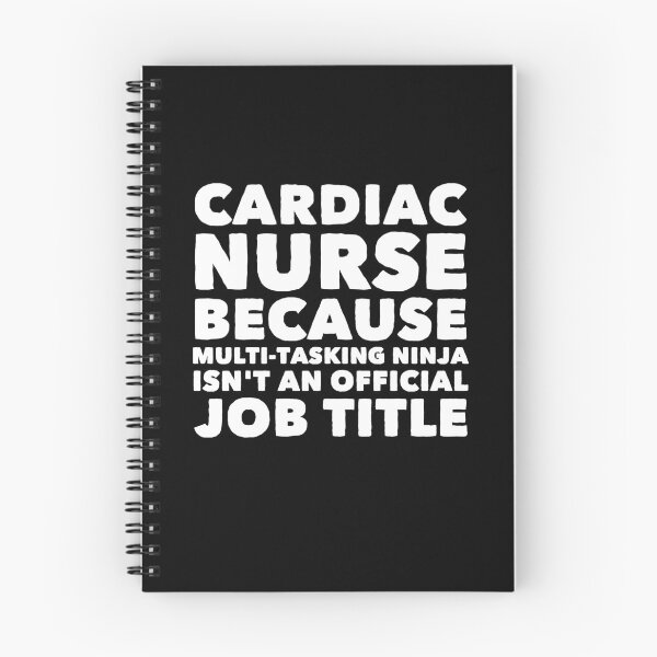 Item preview, Cardiac Nurse Because Multi-Tasking Ninja designed and sold by Captain Mood.