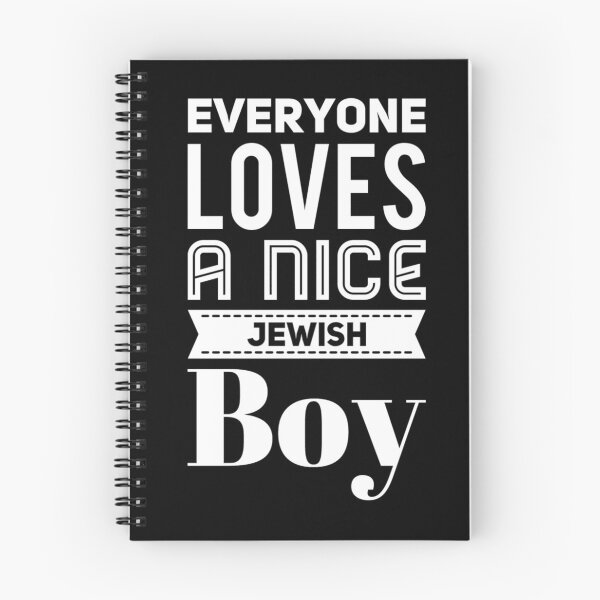 Item preview, EVERYONE LOVES A NICE JEWISH BOY - Hanukkah designed and sold by Captain Mood.