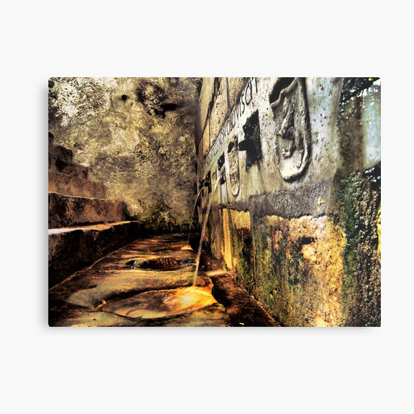 fuente de los 5 caños Metal Print