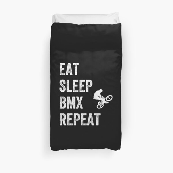 Mangez le sommeil BMX - amant de BMX Housse de couette