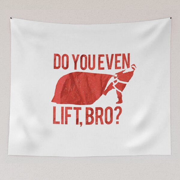 Item preview, Even Lift Bro? Santa Claus Christmas Xmas X-mas Pumping Fitness designed and sold by Mullet Monkey.