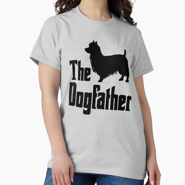 Item preview, The Dogfather Australian Terrier Dog funny gift idea designed and sold by HEJAshirts.