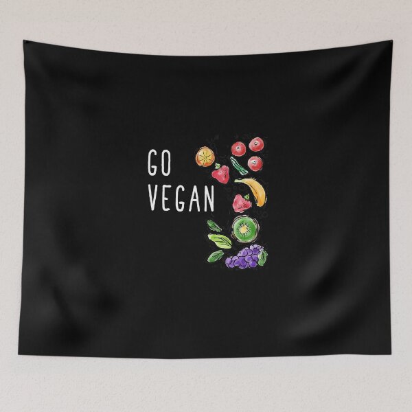 Item preview, Go Vegan - For your health Vegan designed and sold by Captain Mood.