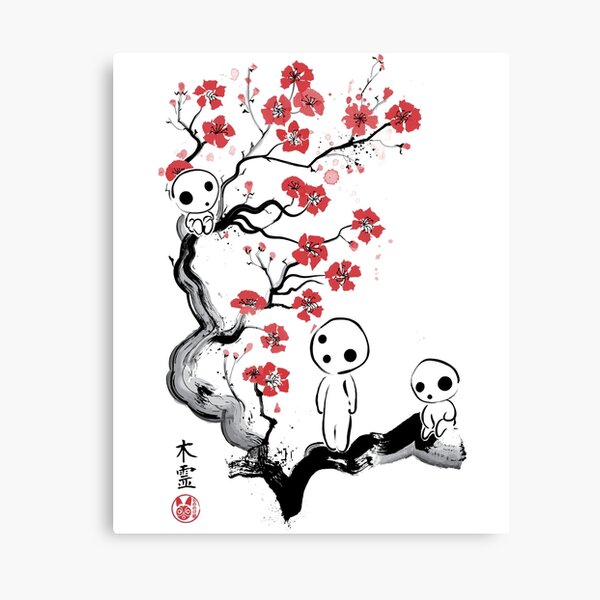 Little Forest Spirits Canvas Print