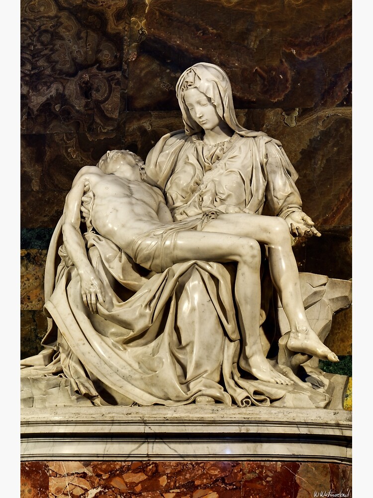 Статуя пьета микеланджело