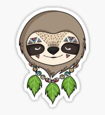 Sloth Head Sticker
