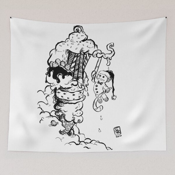 Item preview, Ice Cream Climber designed and sold by Billi French Illustrations.