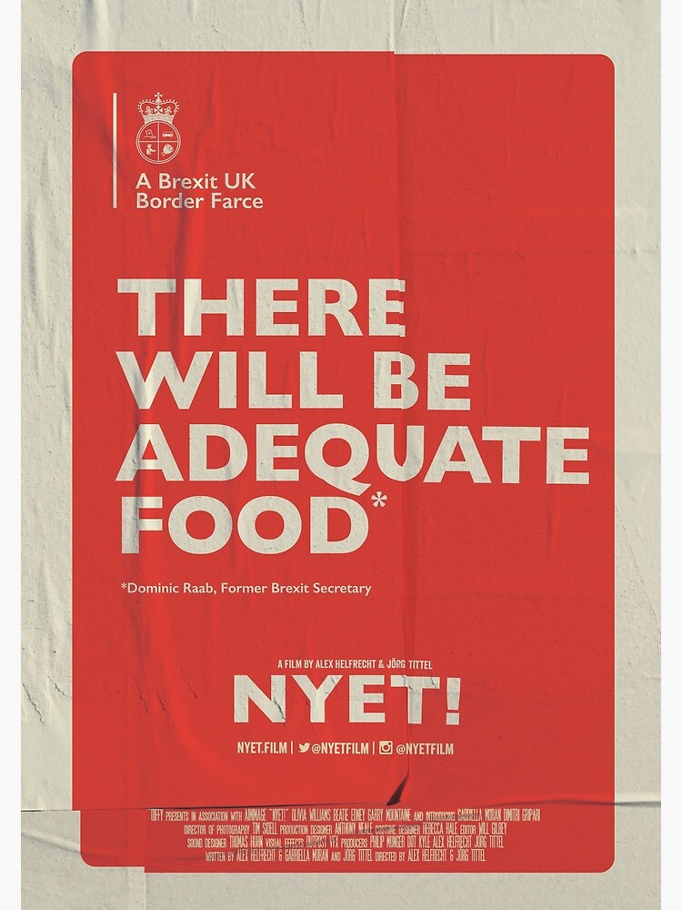 Adequate Food Poster by nyetfilm