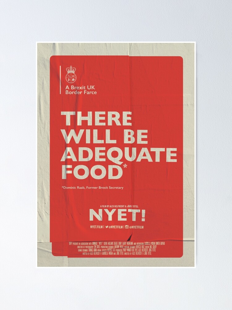 Alternate view of Adequate Food Poster Poster